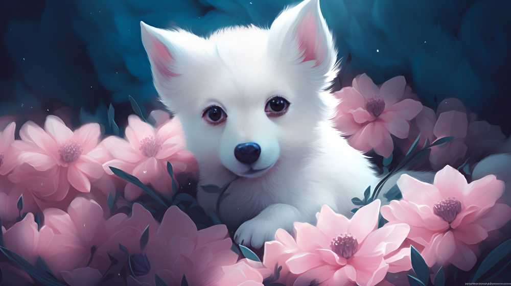 可爱狗狗小花1