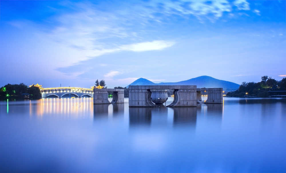 云龙湖之夜