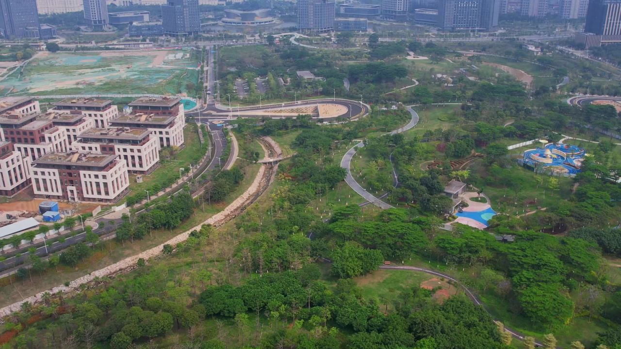 航拍厦门美峰生态公园 6
