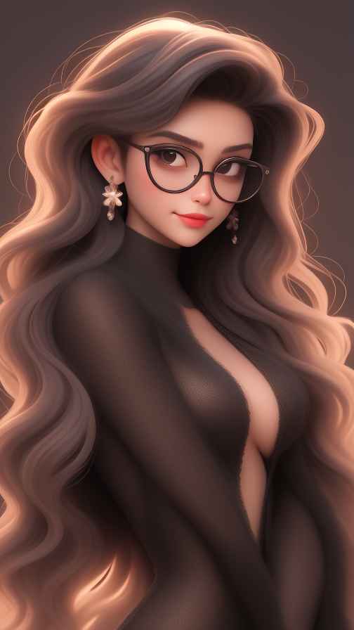 立体感女孩头像