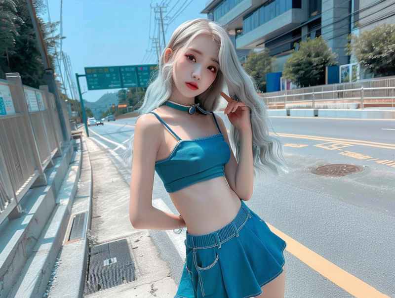 街拍少女 8