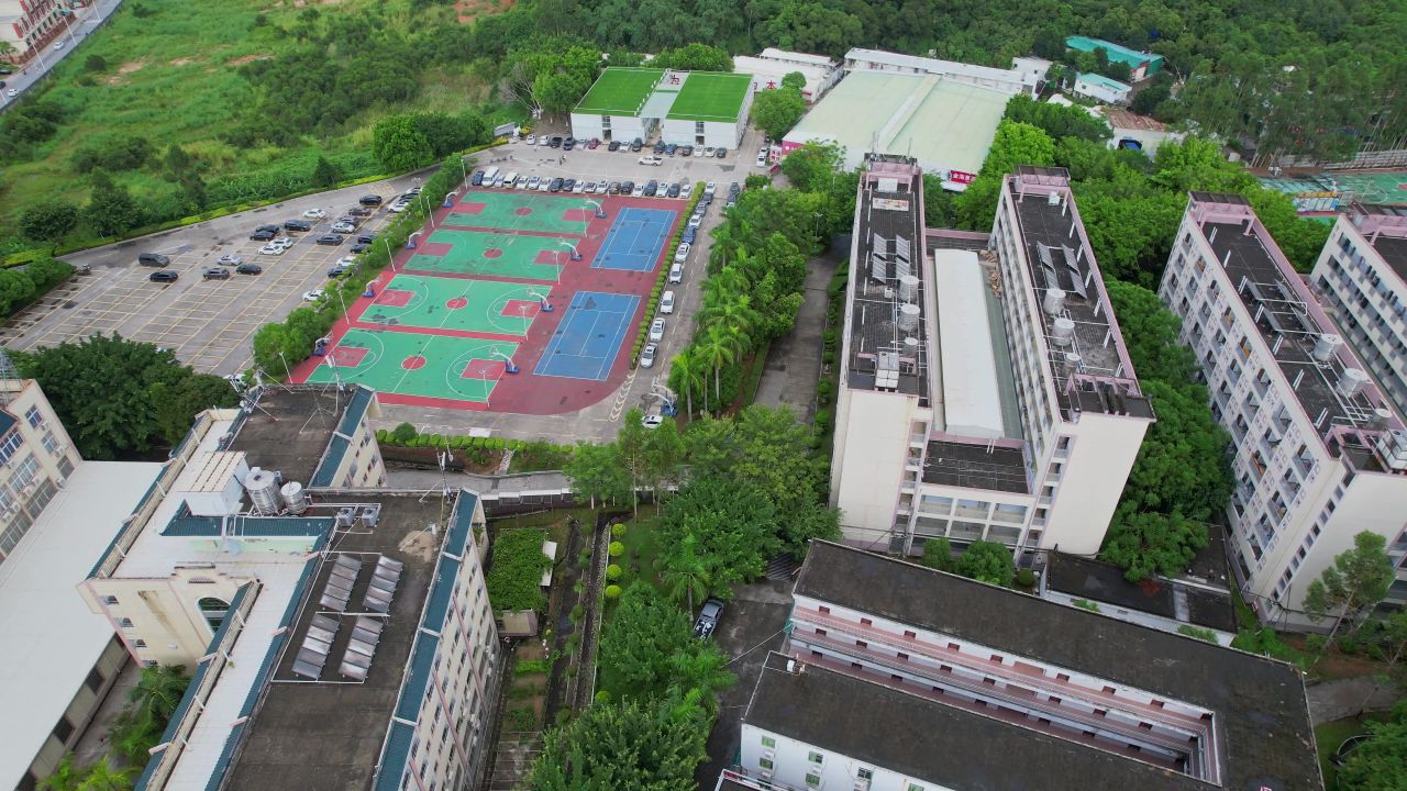 航拍厦门兴才学院