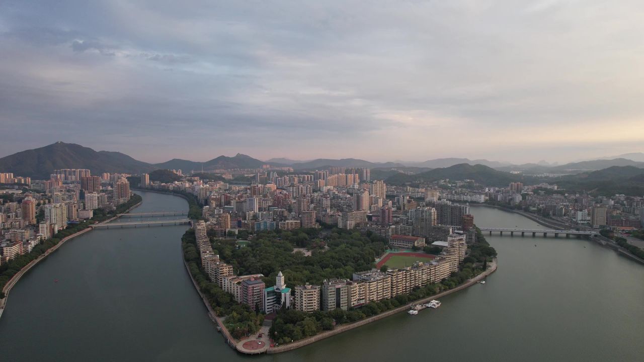 航拍广东韶关
