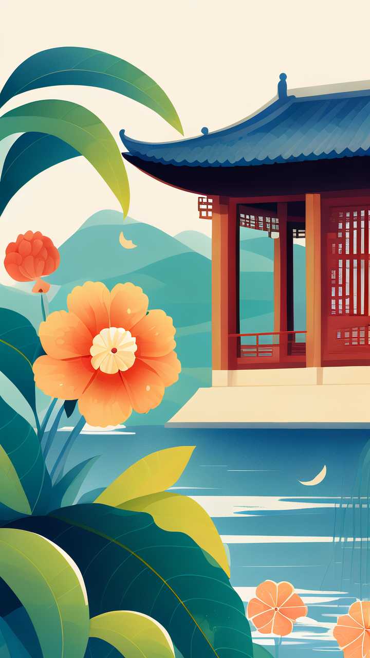 插画手绘夏季