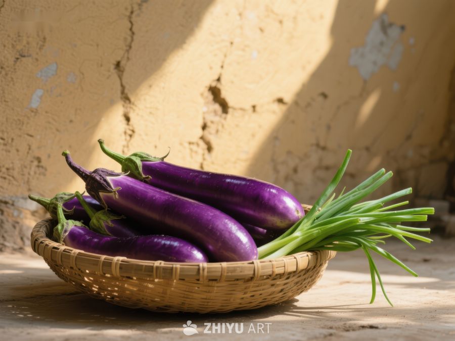 篮子里的茄子和青葱 183