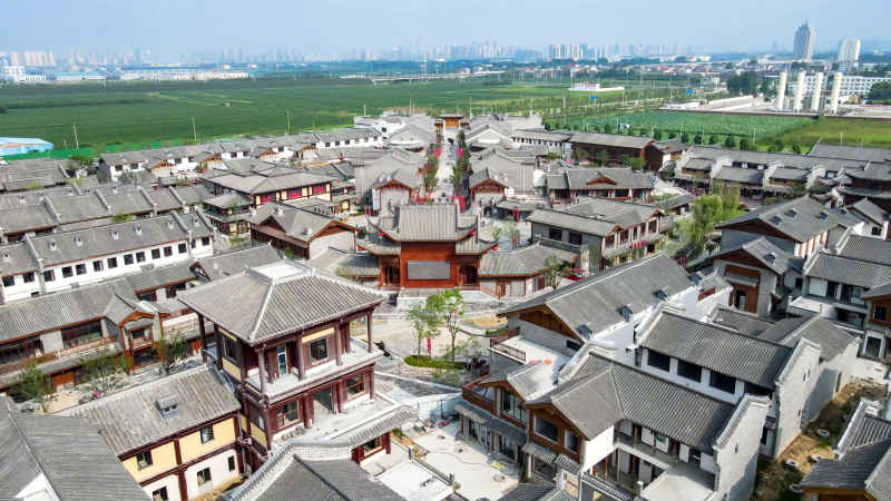 湖北襄阳城市风光旅游景区航拍摄影图 