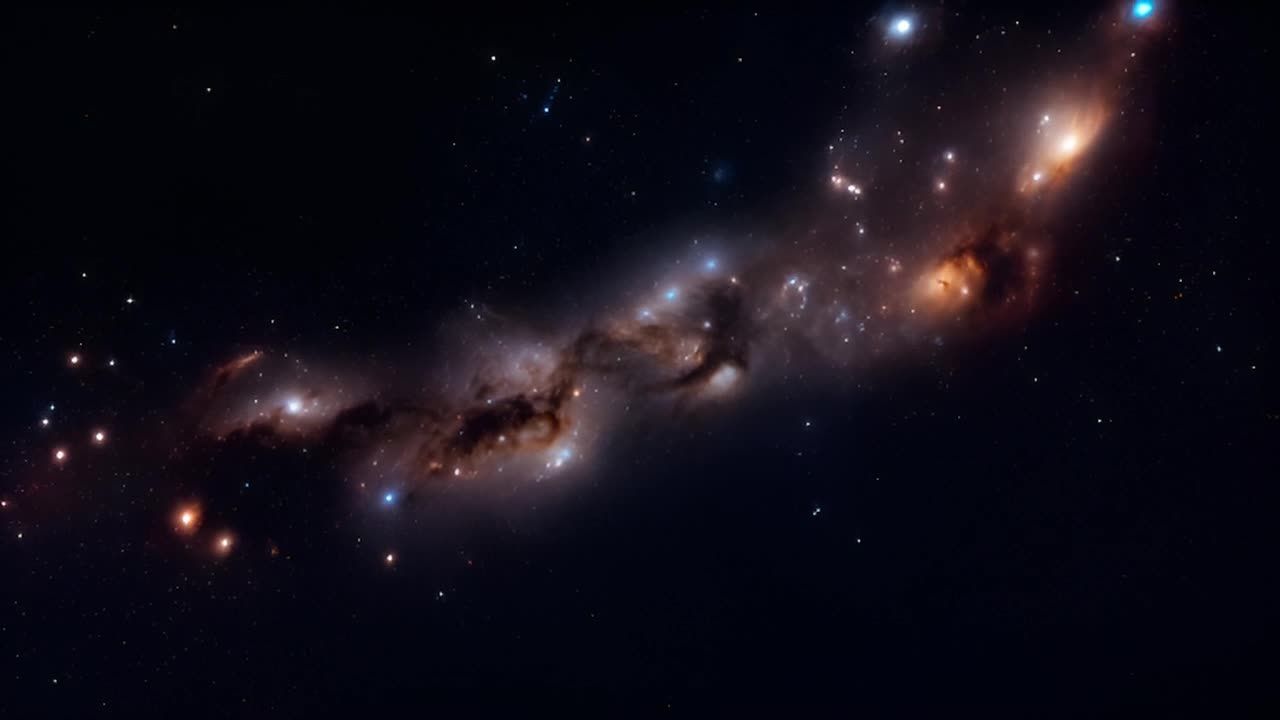 浩瀚宇宙，星河灿烂。旋转的星系、脉动的恒星和发光的