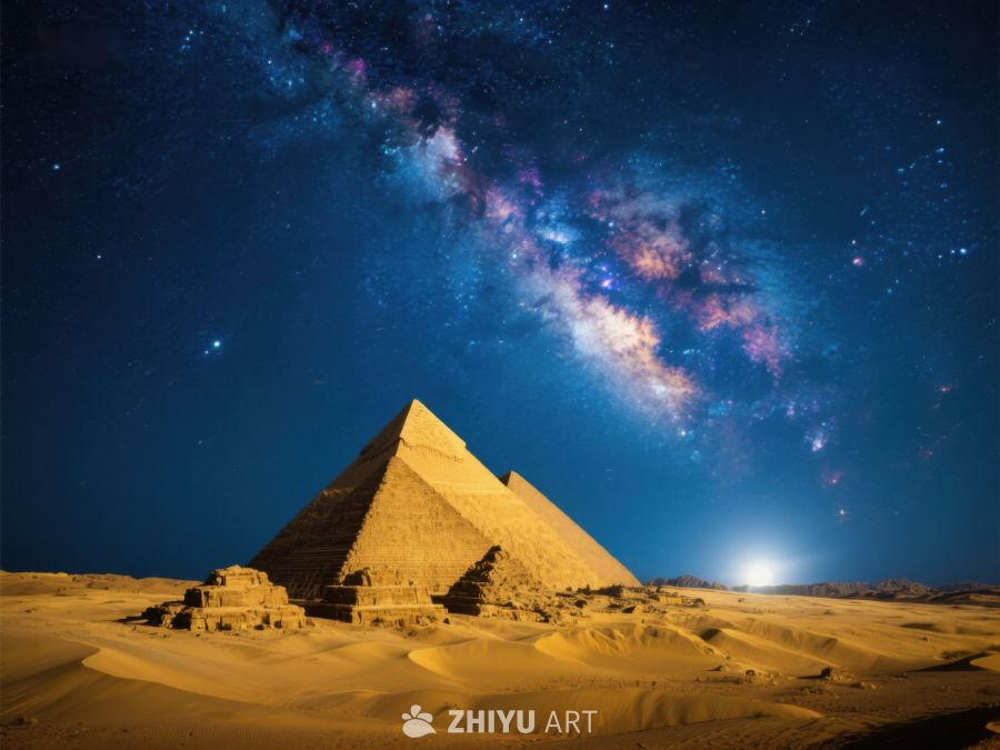 星空下的金字塔 188