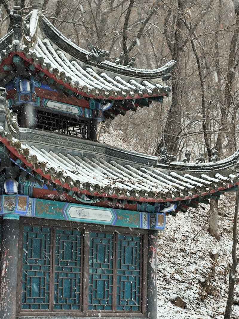 雪景建筑