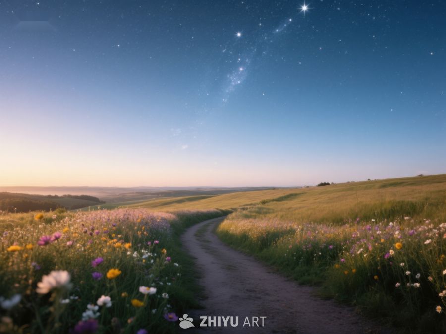 星光下的田园小径 131
