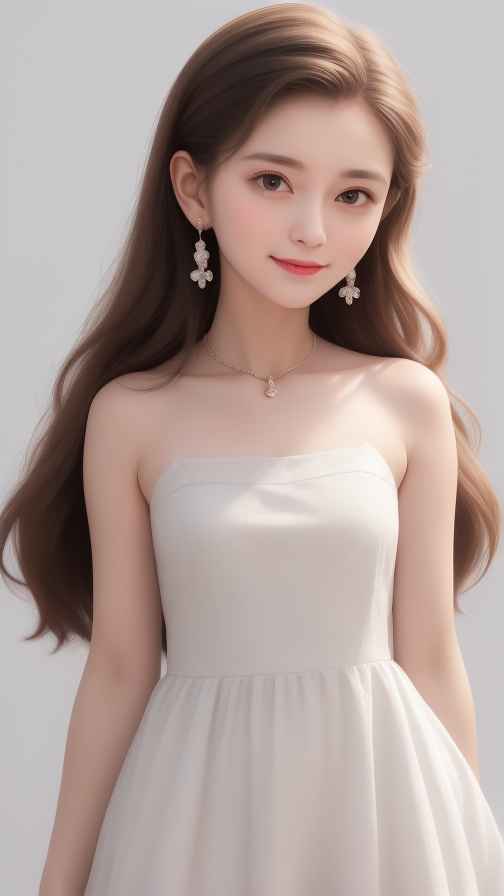 酷酷的白色衣服人像