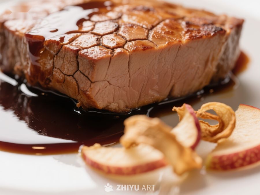 煎烤牛肉配苹果片 217