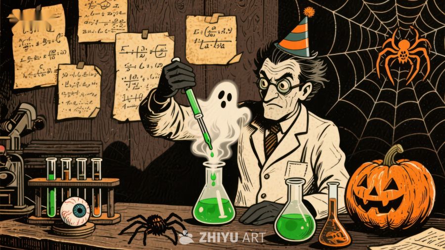 疯狂科学家的万圣节实验