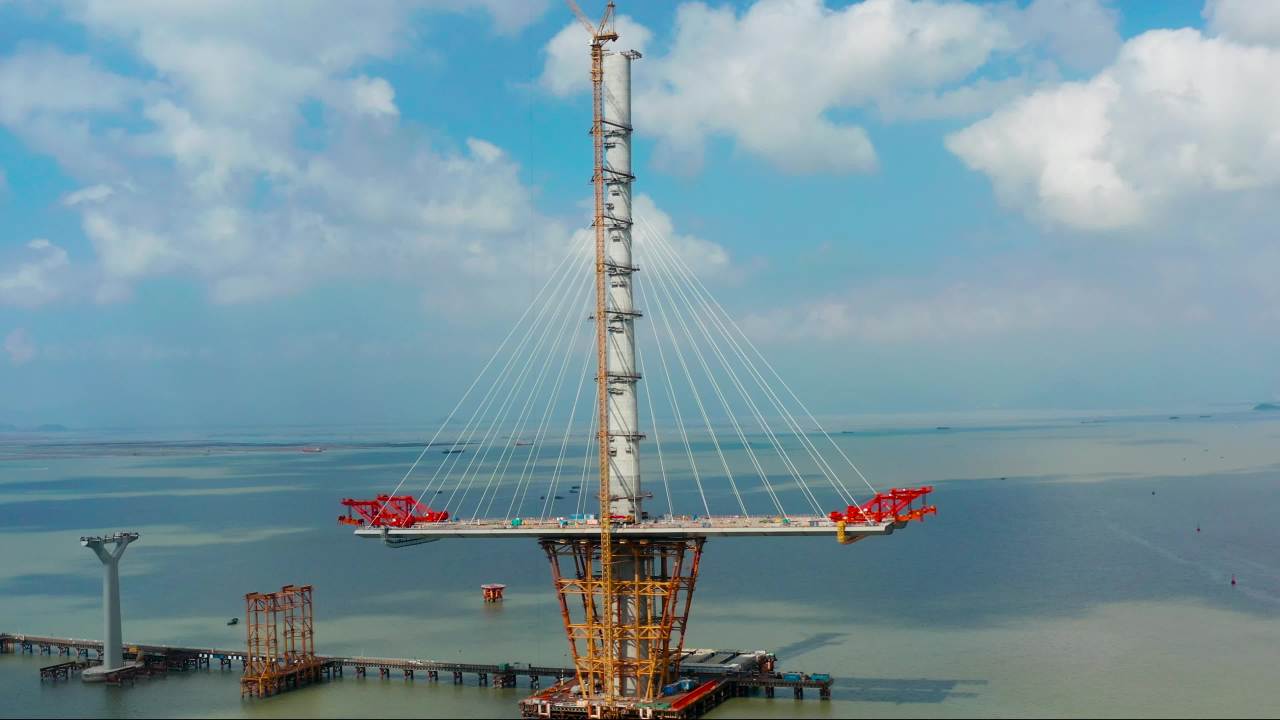黄茅海跨海大桥 八