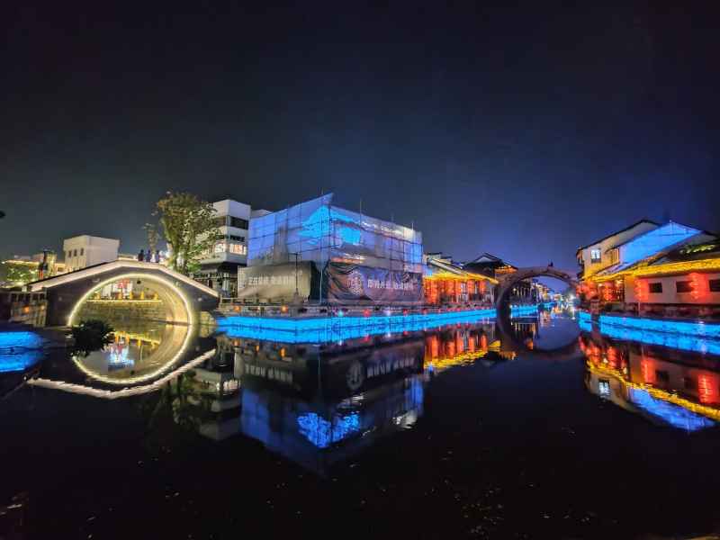 古镇夜色 水乡人家 4