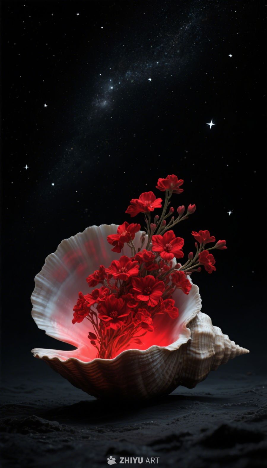 星空下的花 8