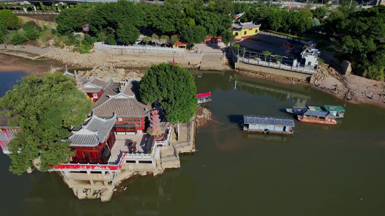 航拍福州金山寺景观 5