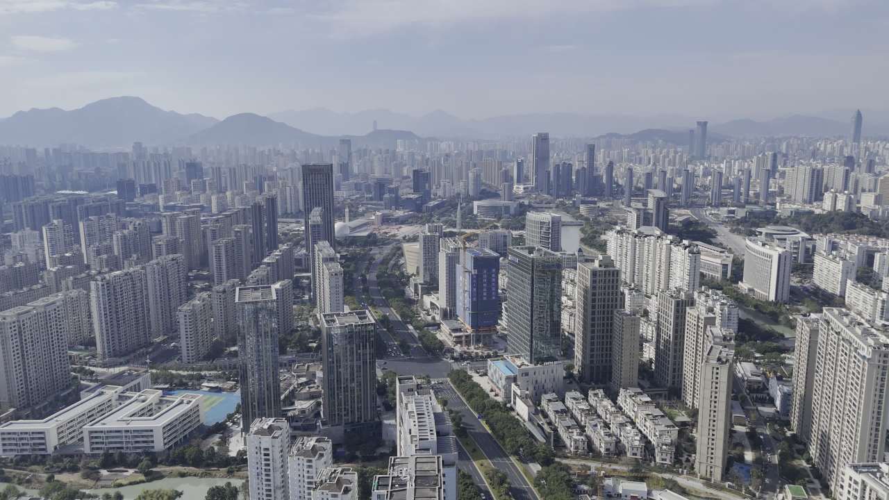 温州新城航拍素材 16
