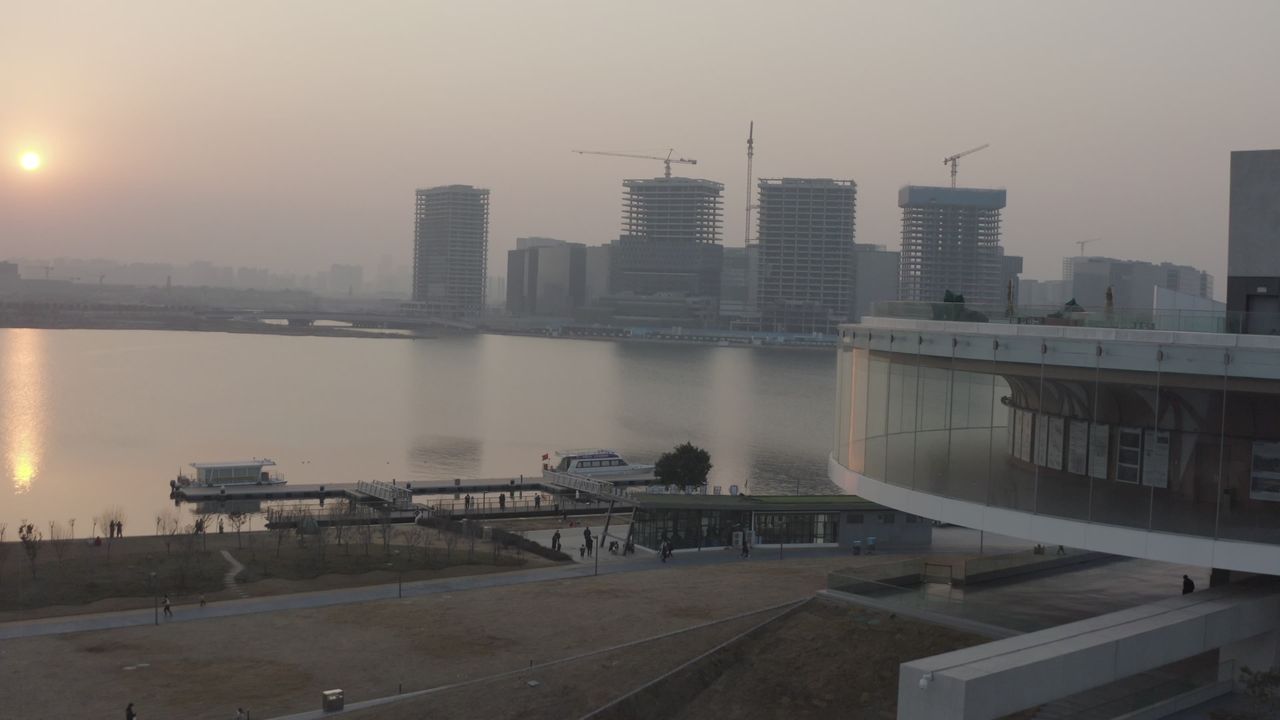 郑州龙湖公共艺术中心航拍