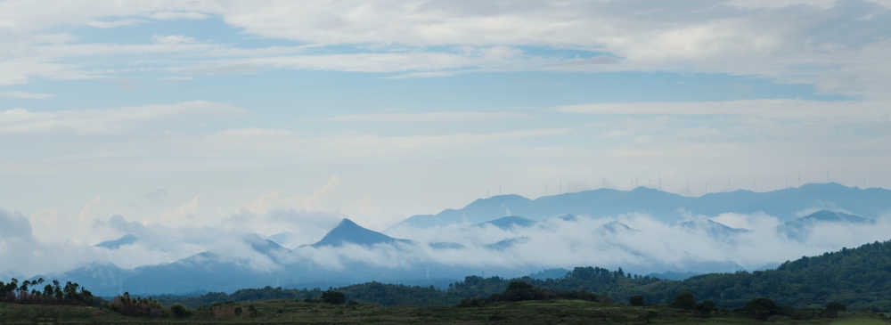 山中云海