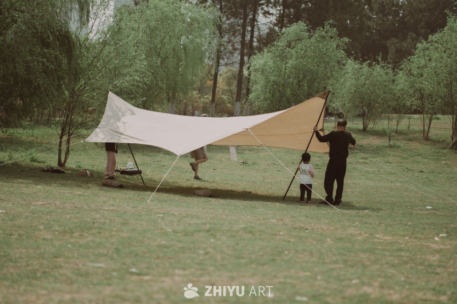 家庭户外露营时光