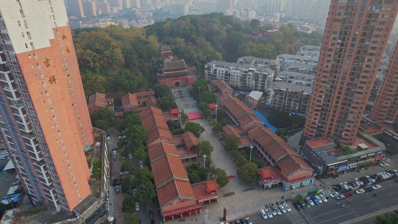 航拍莆田市群众艺术馆