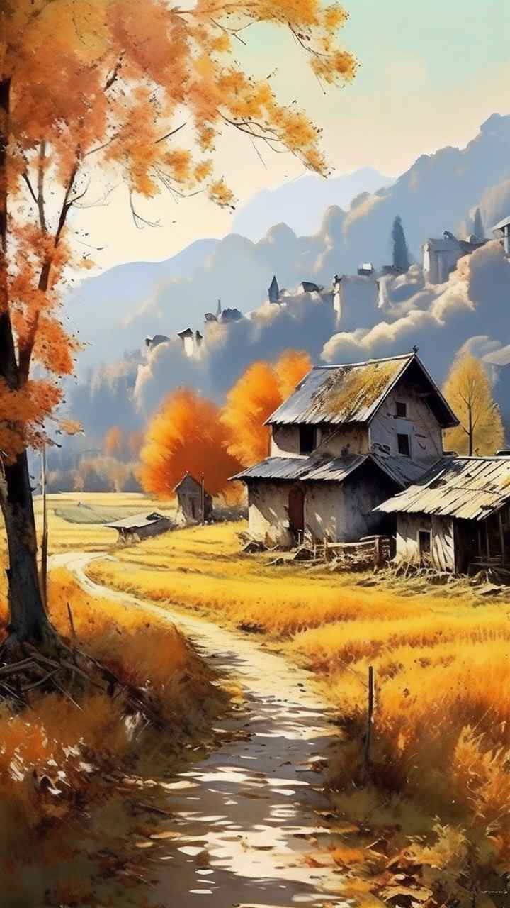 秋季治愈风景田园 121