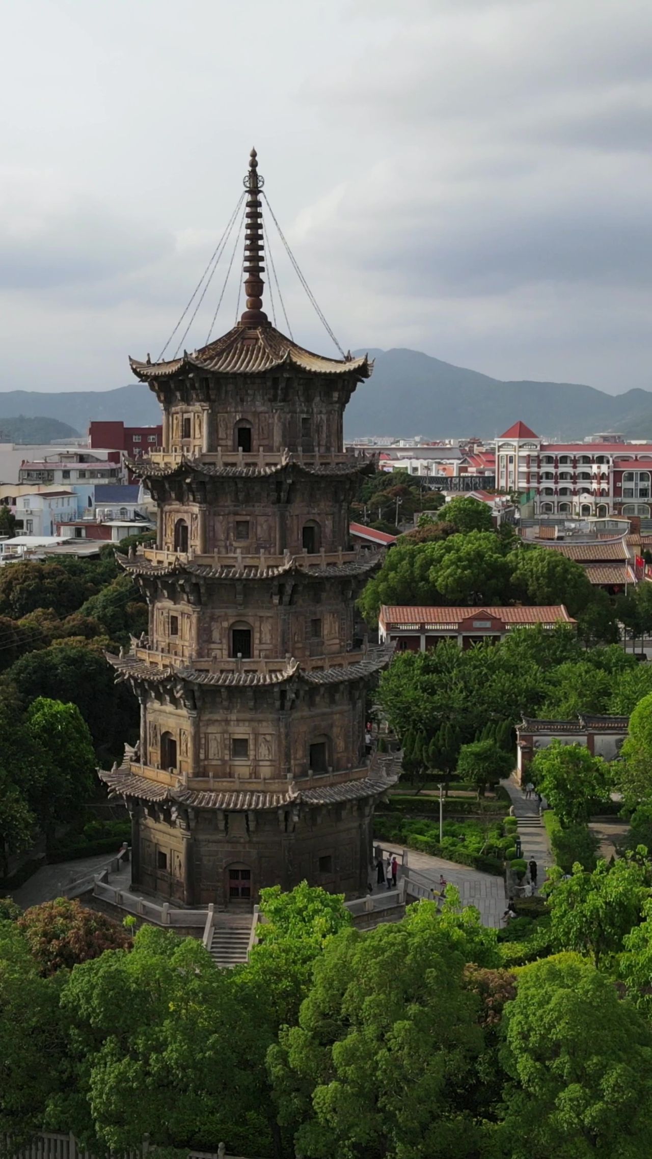  福建泉州开元寺镇国塔泉州老街