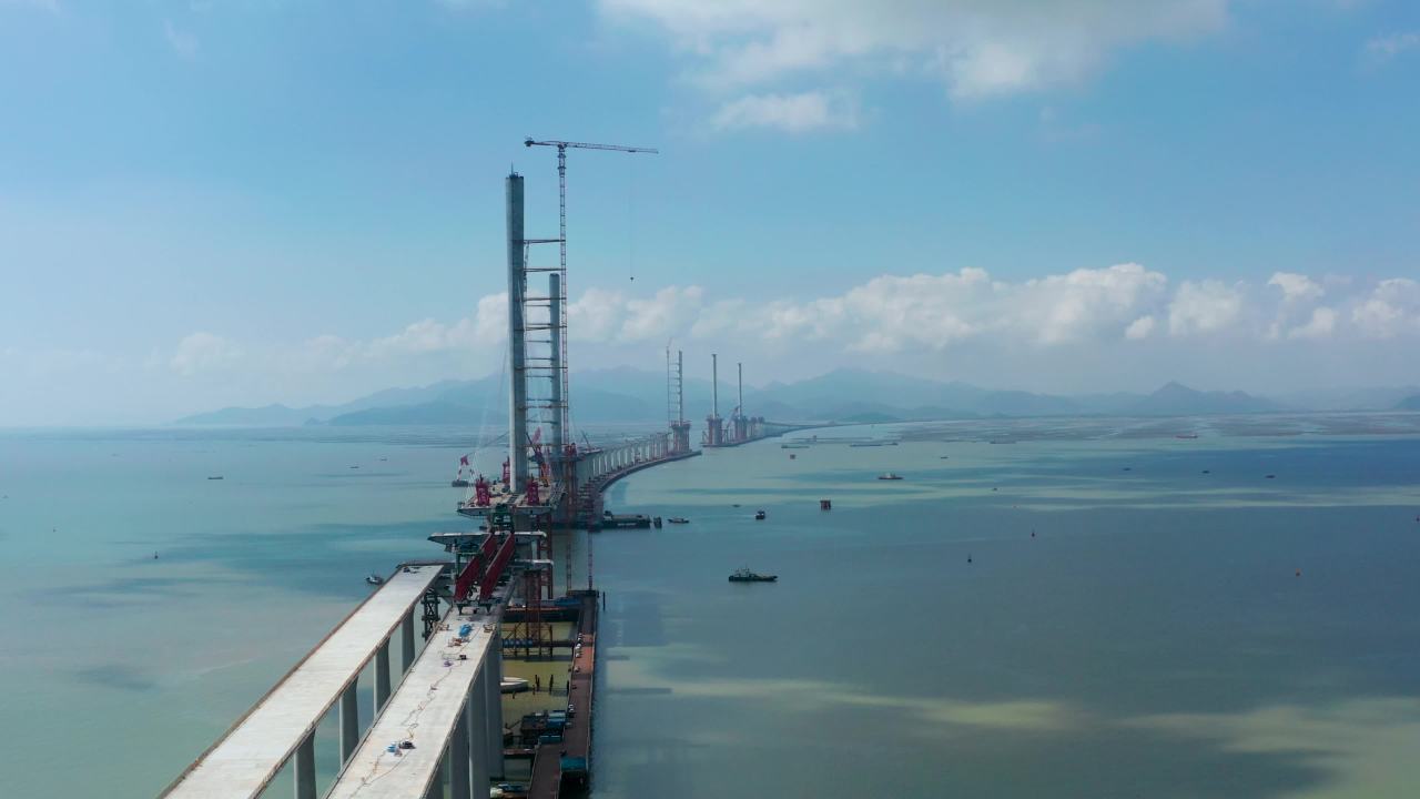 黄茅海跨海大桥十