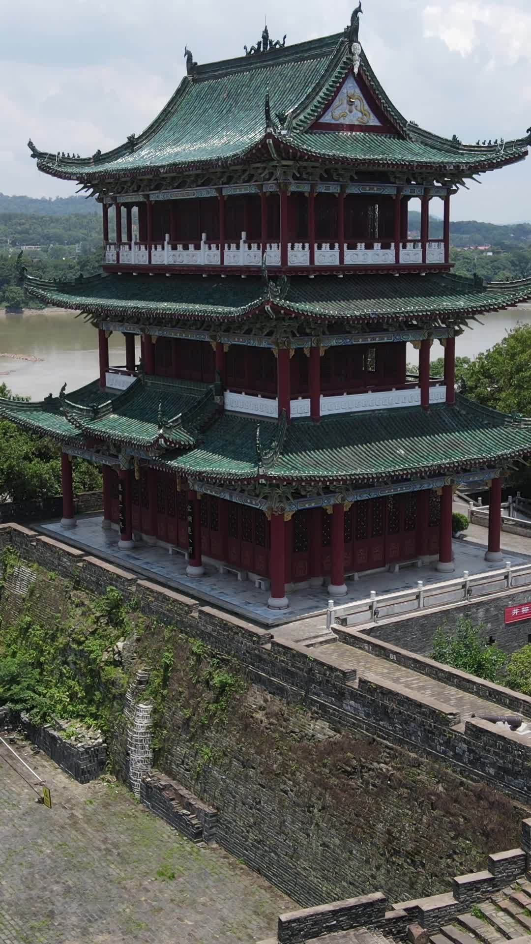 古塔俯瞰