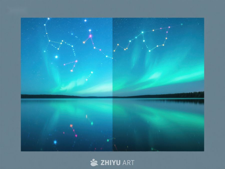 星空与极光的双重映射 228