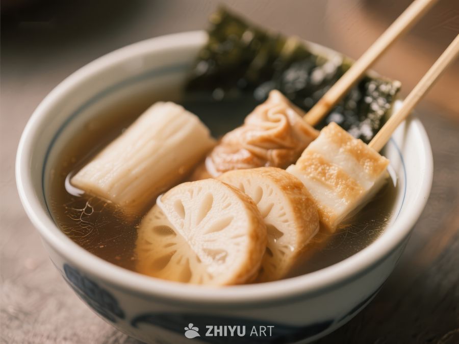 日式关东煮，热汤中的美味食材 530