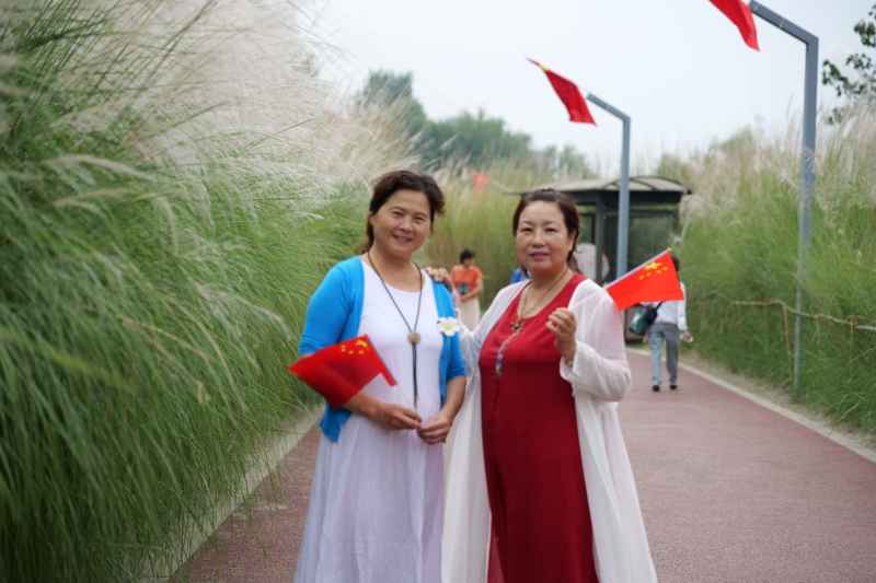 喜迎国庆 国庆 五星红旗迎风飘扬 人与自然 17