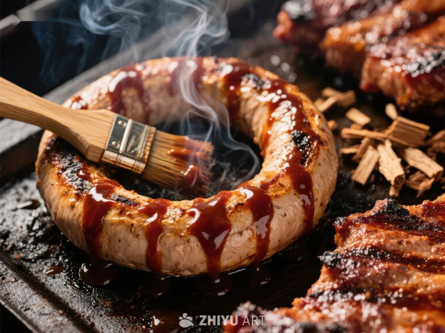烧烤猪肉圈涂抹酱料 1062