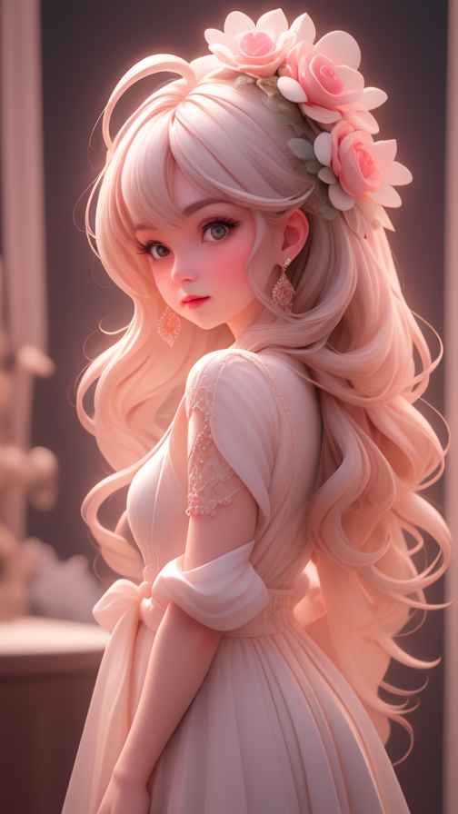 可爱治愈女孩