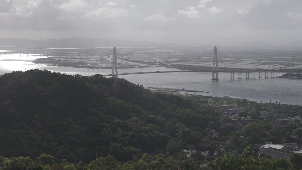 汕头礐石大桥航拍