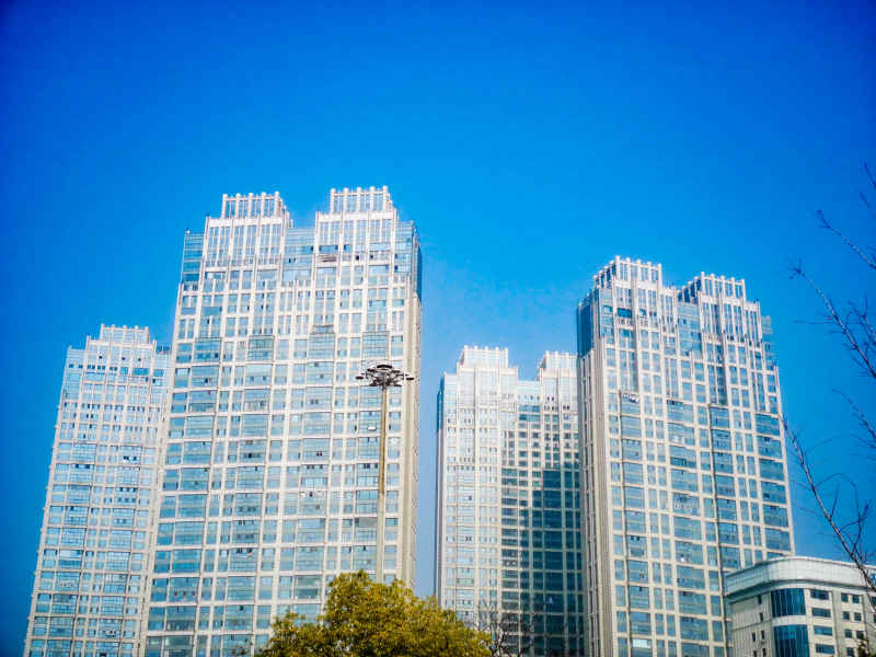 城市高楼建筑摄影图