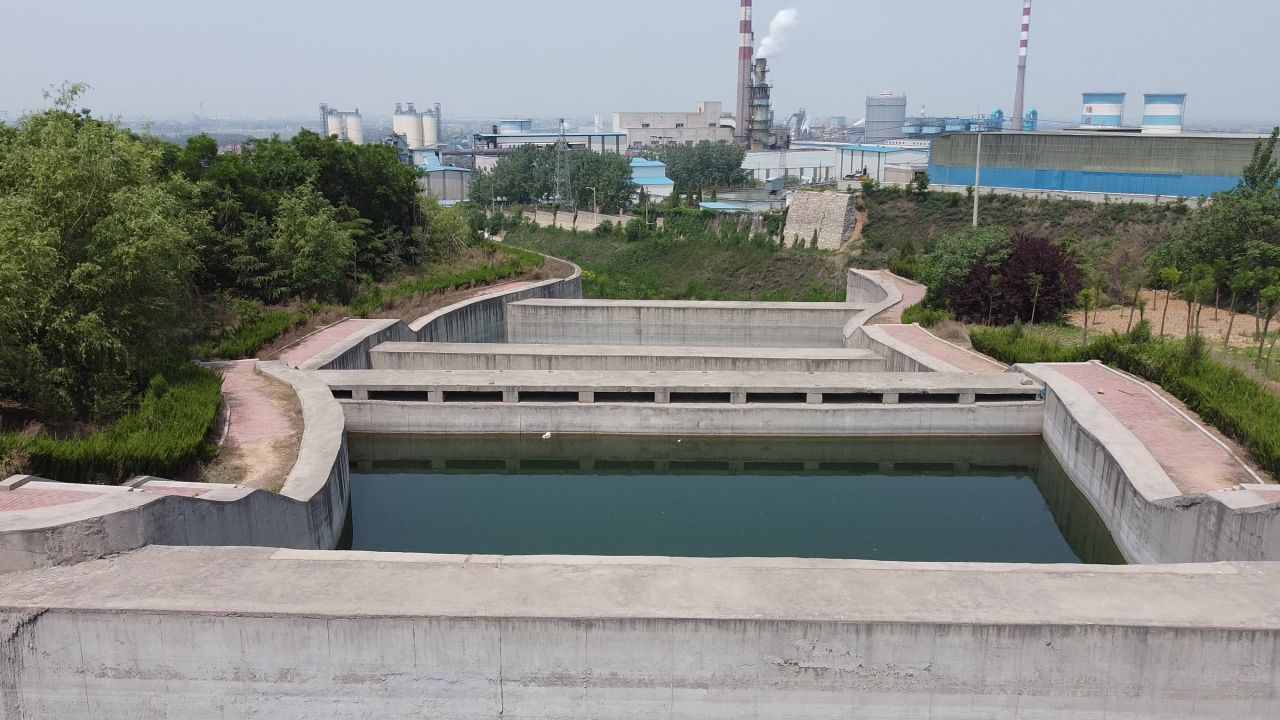 夏天山脉公园丘陵航拍素材