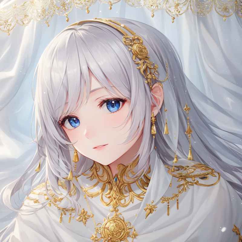 精致女孩头像设计
