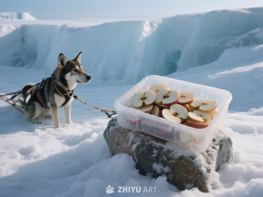 雪地犬与苹果箱 772