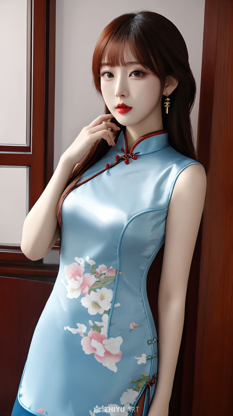 旗袍美女 16
