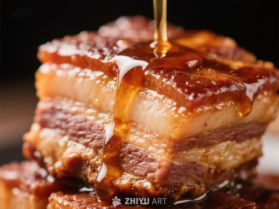 蜜汁浇灌的美味五花肉 615
