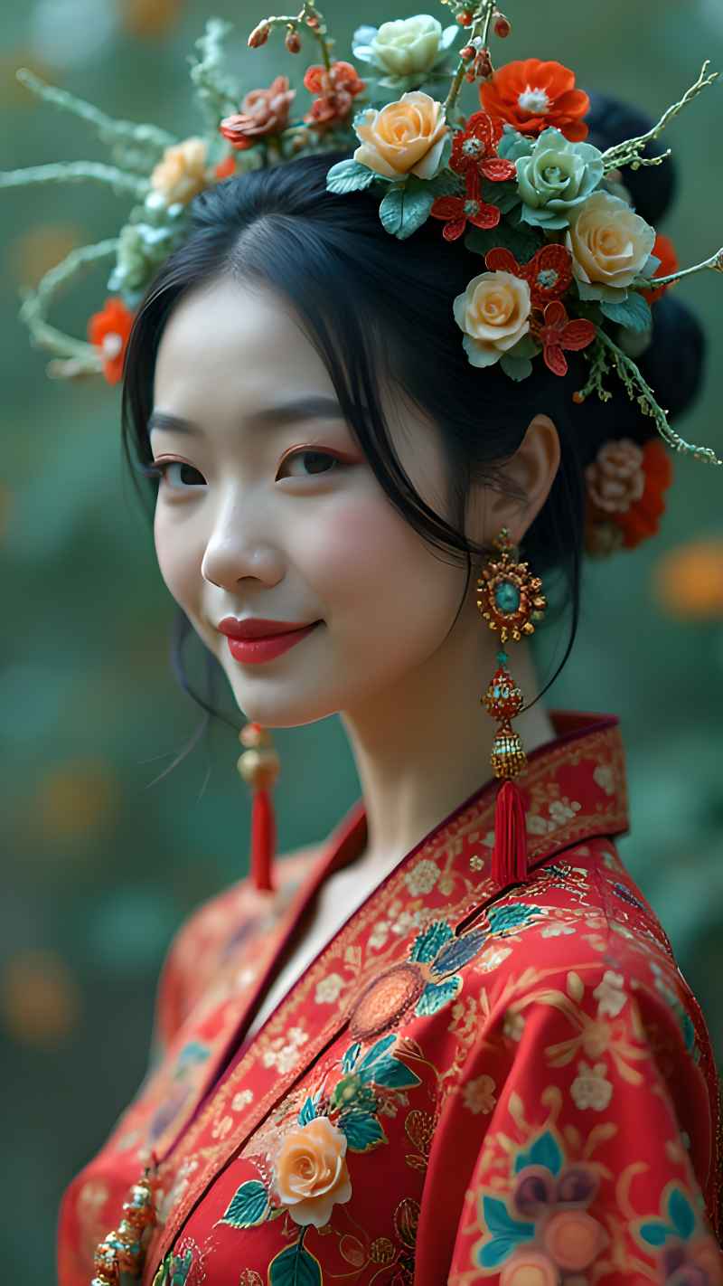 艺术美女新中式主体系列 23