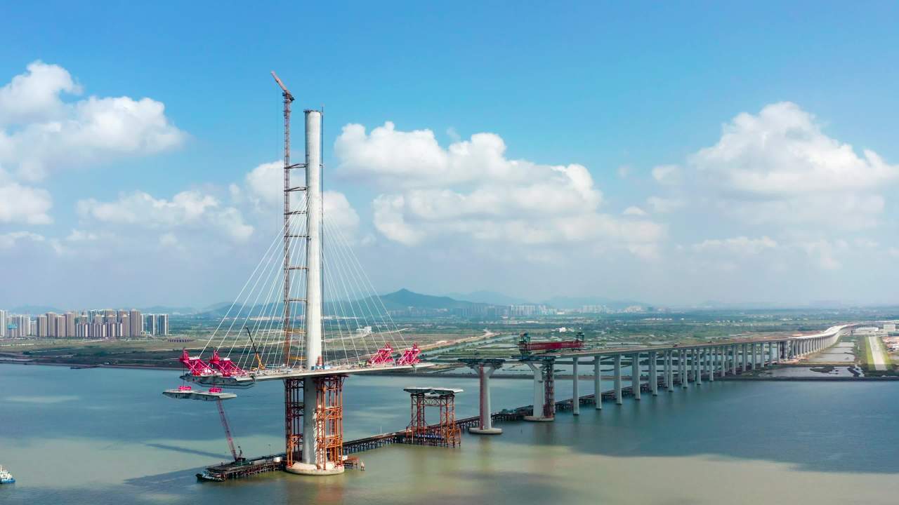 黄茅海跨海大桥 九