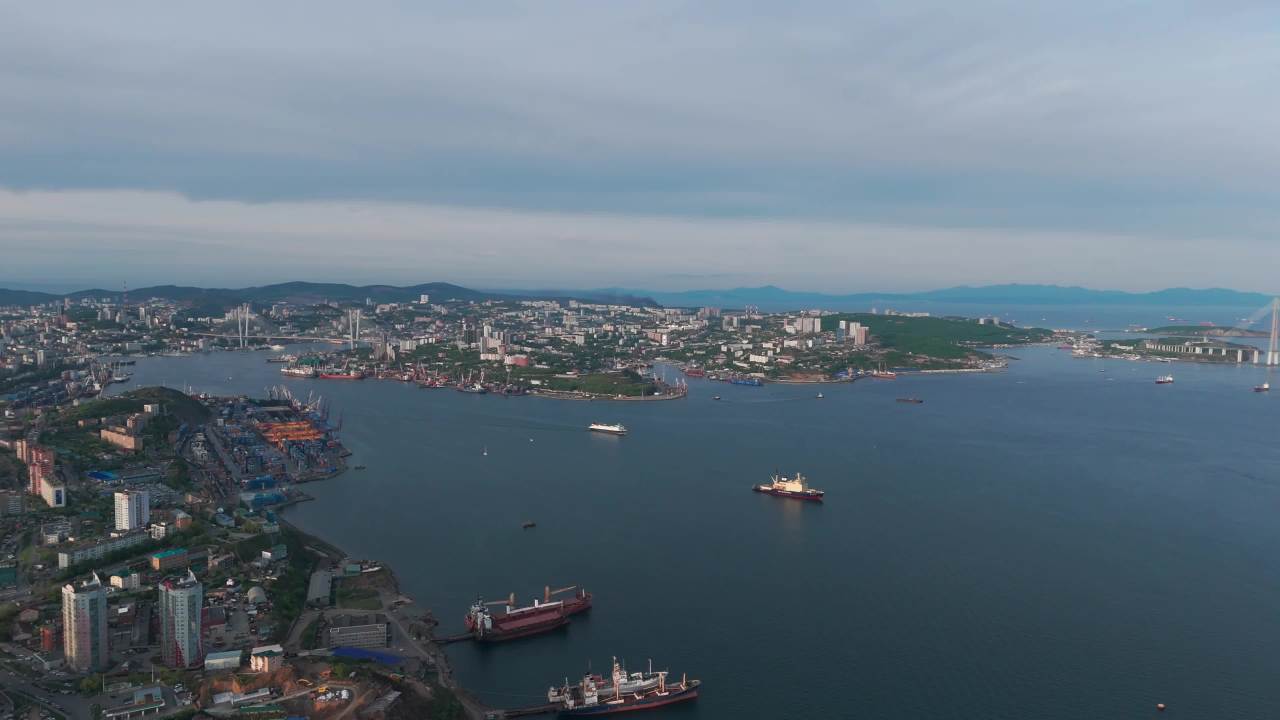 海参崴 航拍素材 13