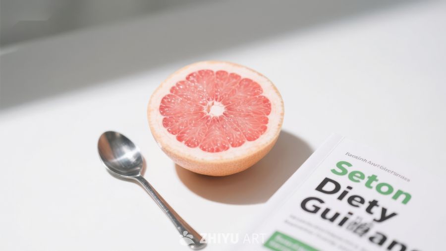 葡萄柚与饮食指南书