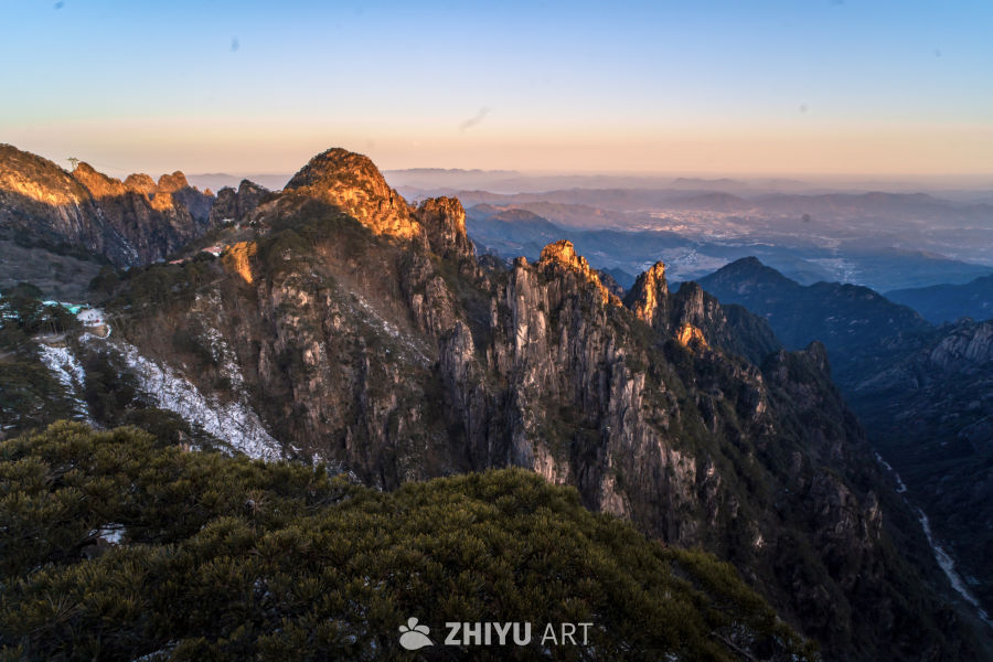 黄山日出