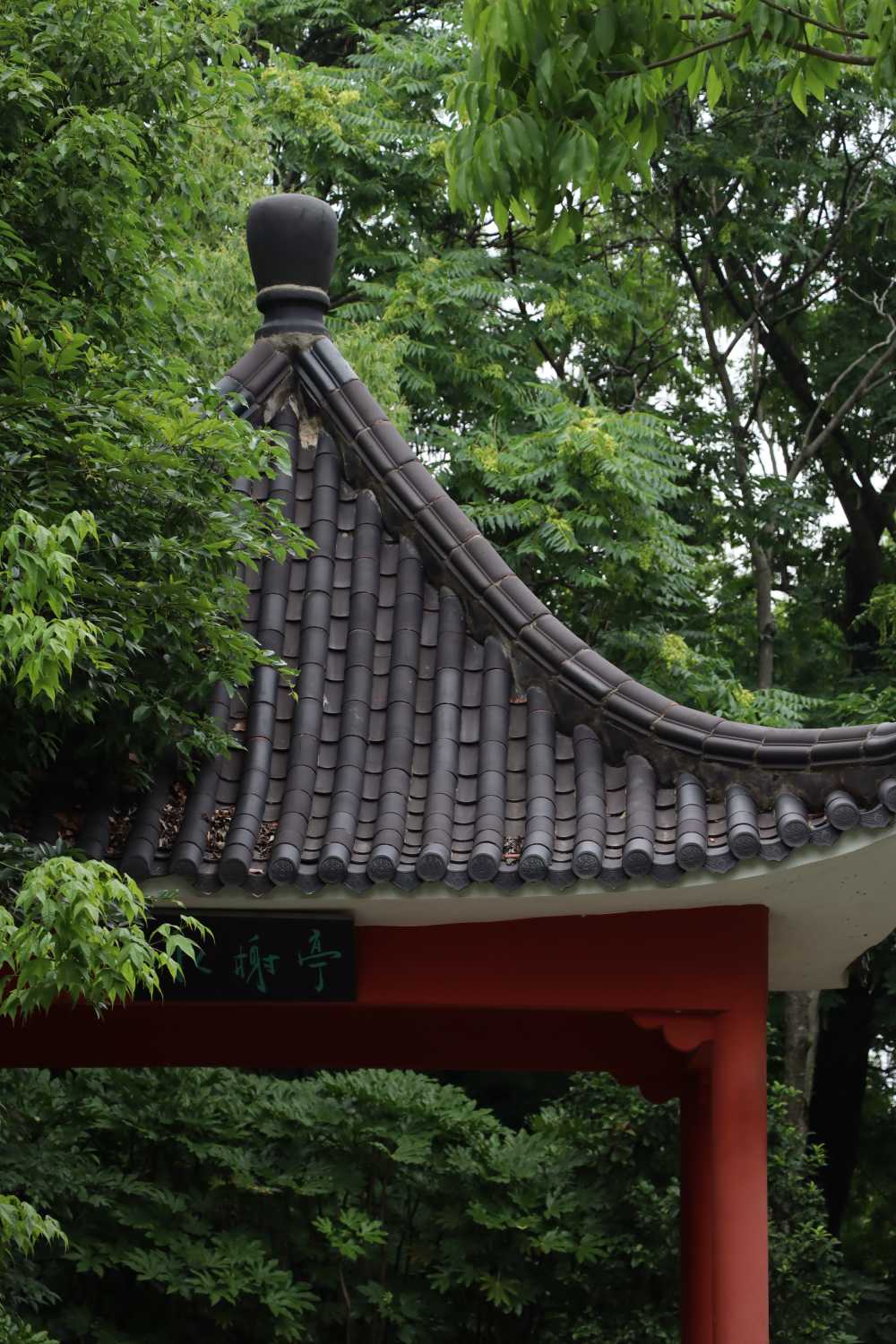 松江水榭亭一角
