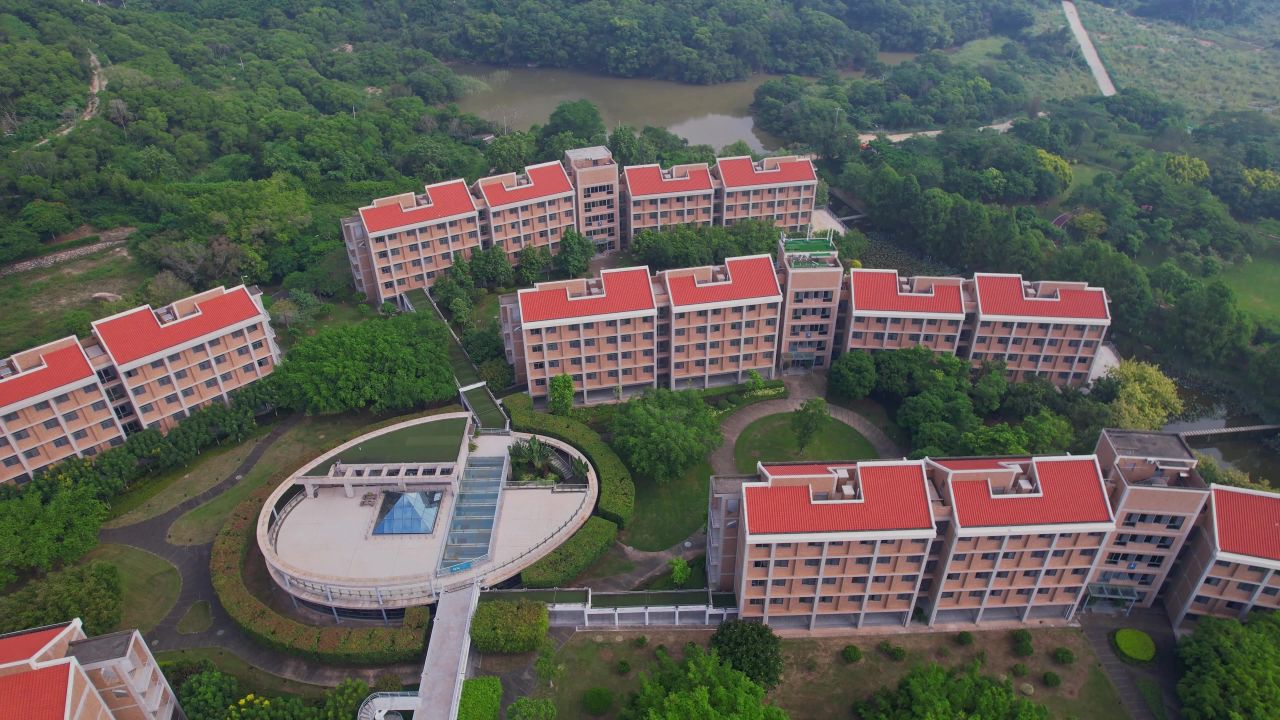 航拍厦门国家会计学院
