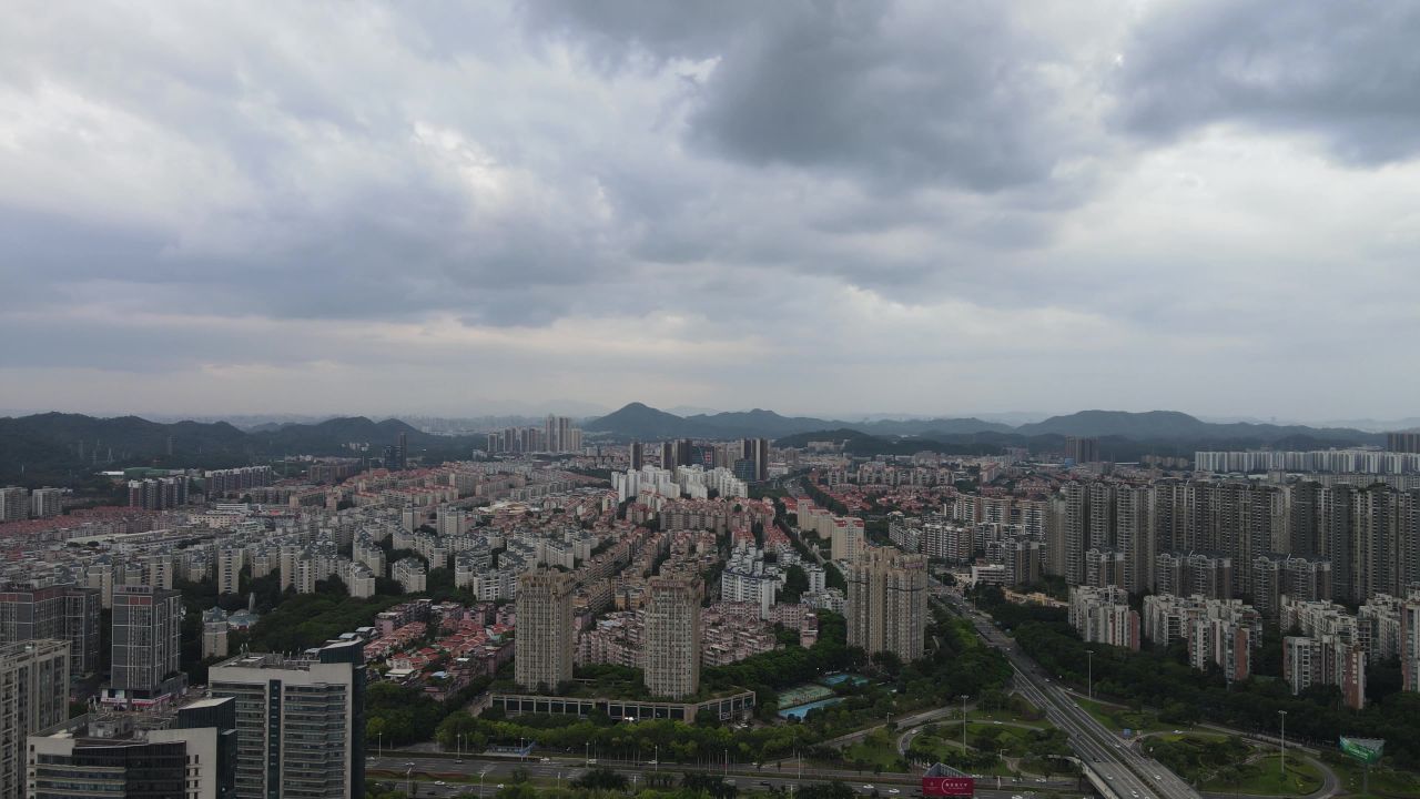东莞市区航拍